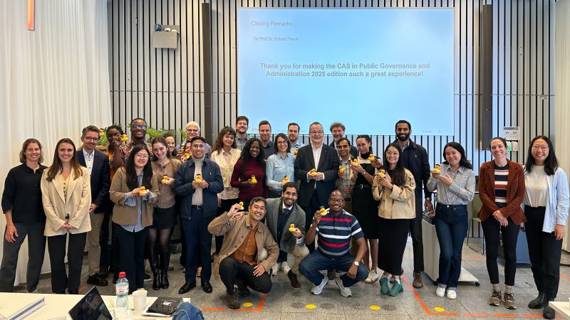 Stipendien für das Certificate of Advanced Studies ETH in Public Governance and Administration 